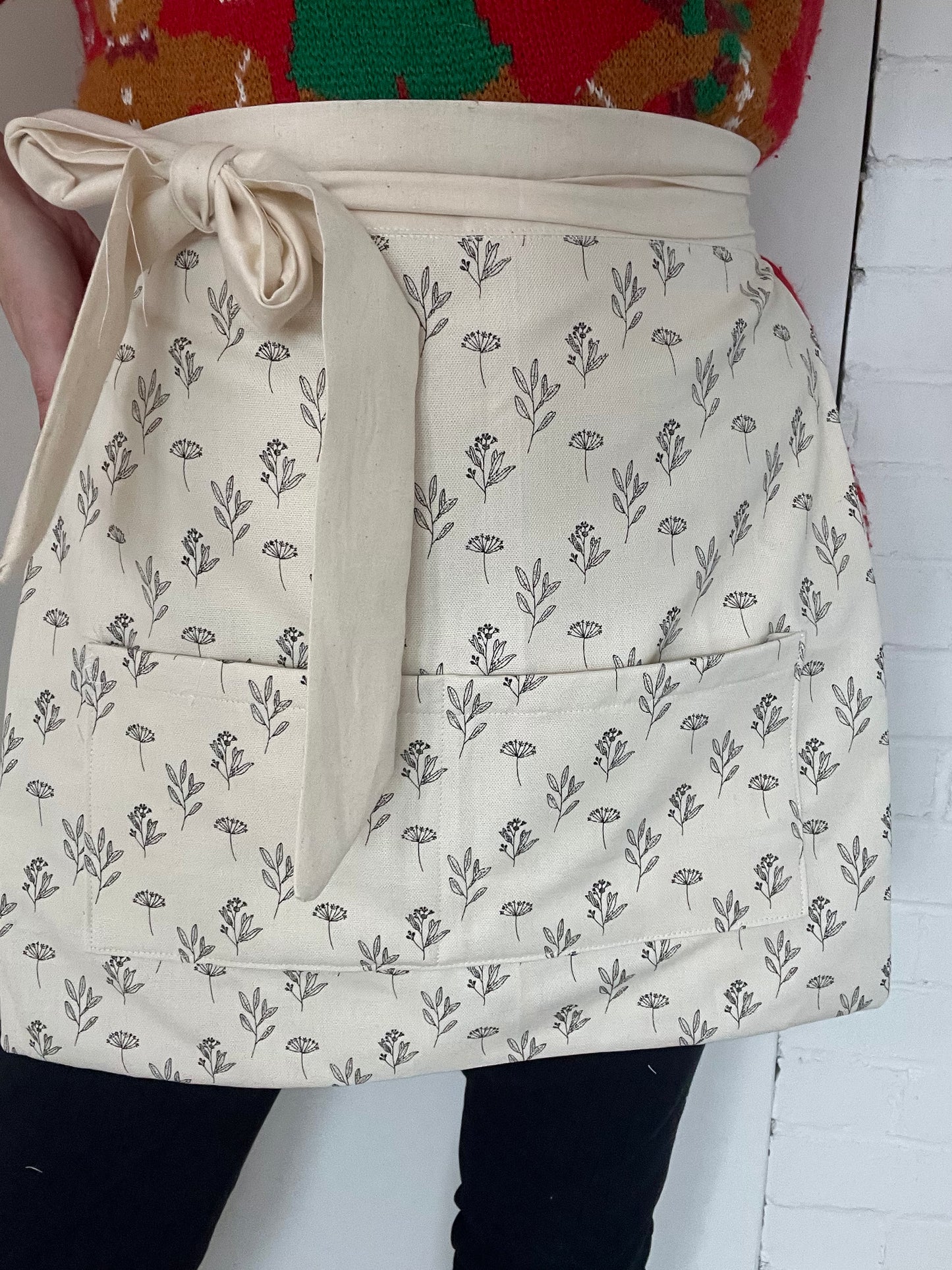 Teensy Florals Cafe Apron