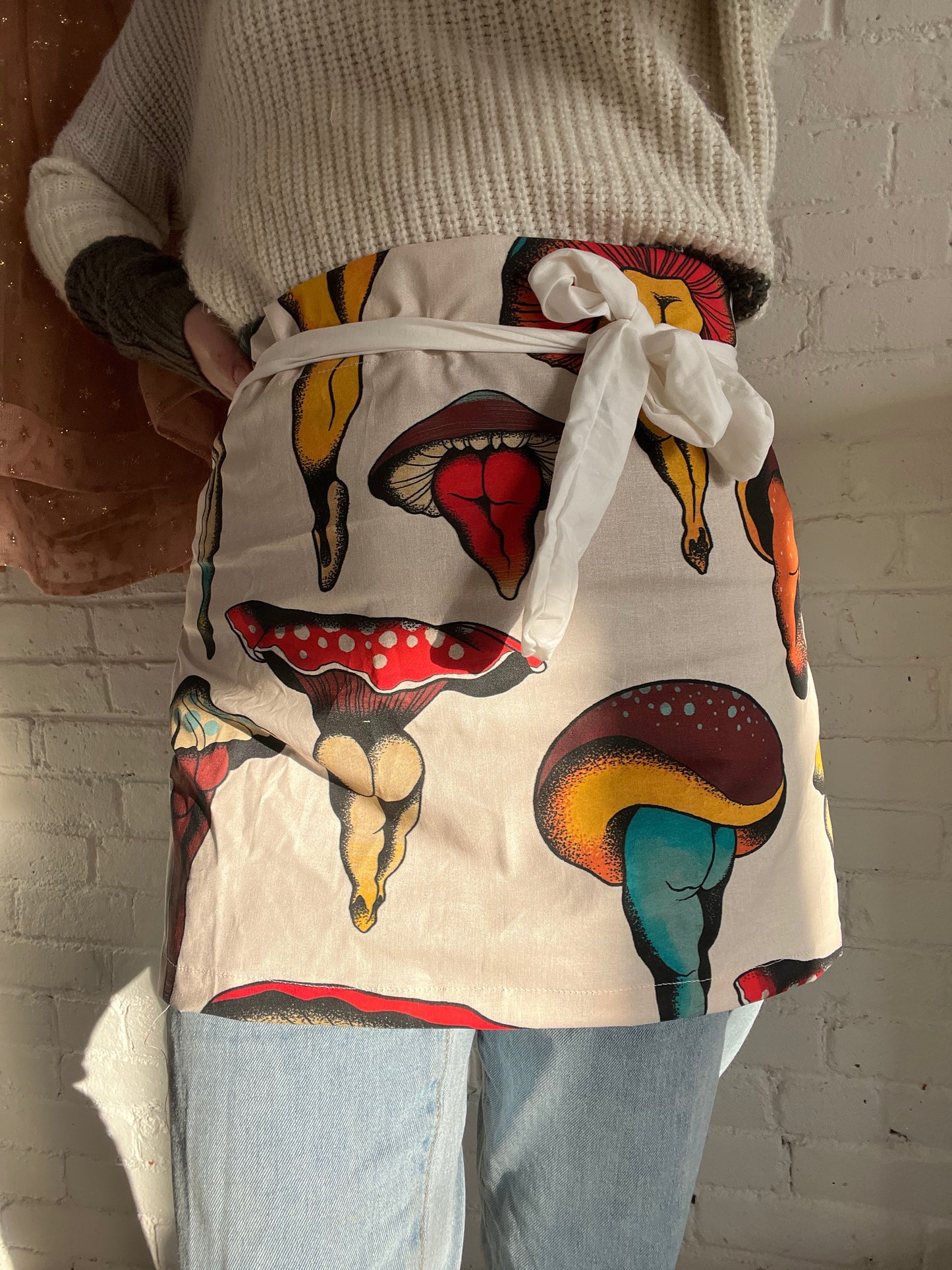 Tush-room cafe apron