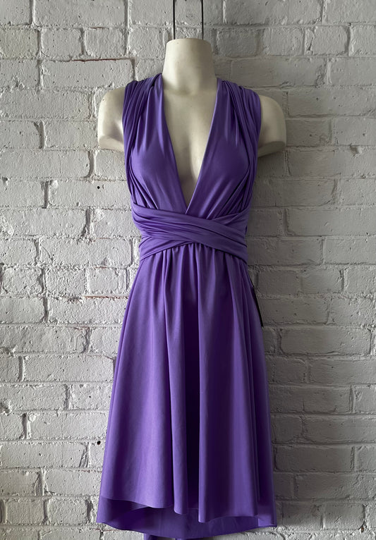Lilac Convertible Dress: OFF THE RACK