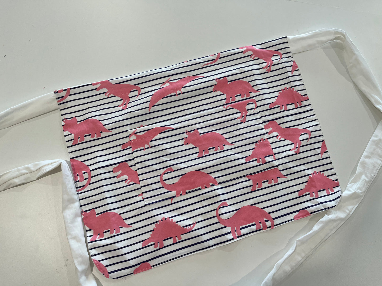 DinoStripe Cafe Apron
