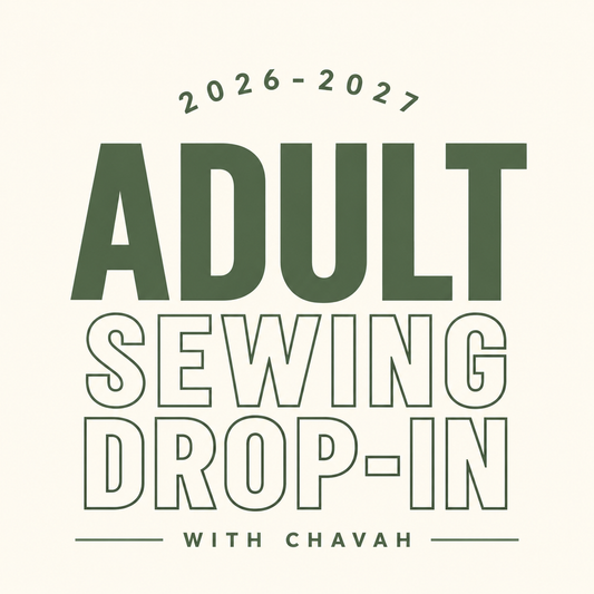 Adult Sewing Drop In
