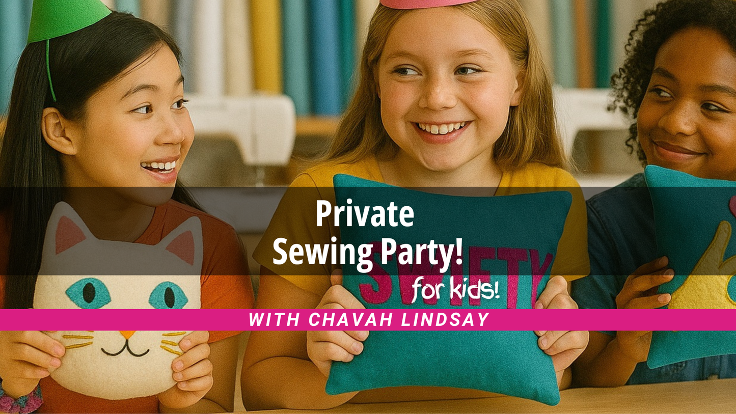 Private Sewing Party (Deposit)