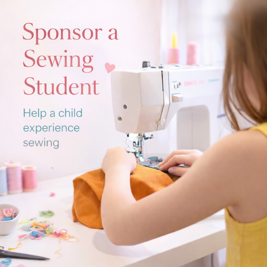 Sponsor a Sewing Student