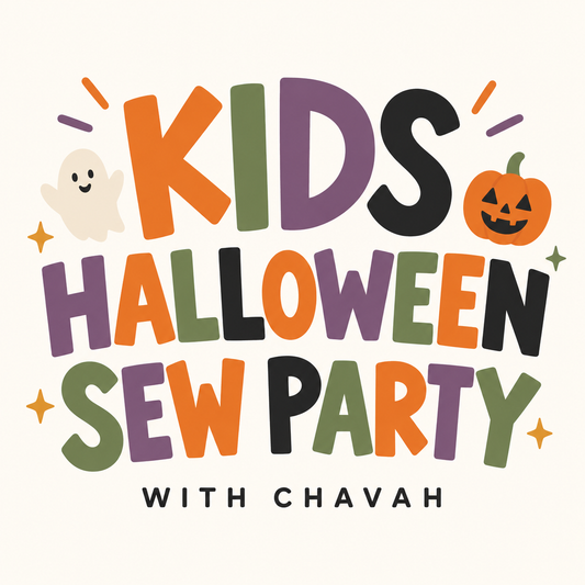 Kids Halloween Sew Party