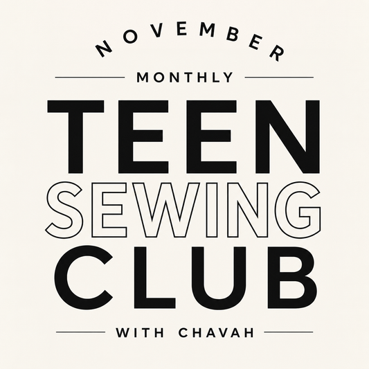 TEEN SEW CLUB | NOVEMBER