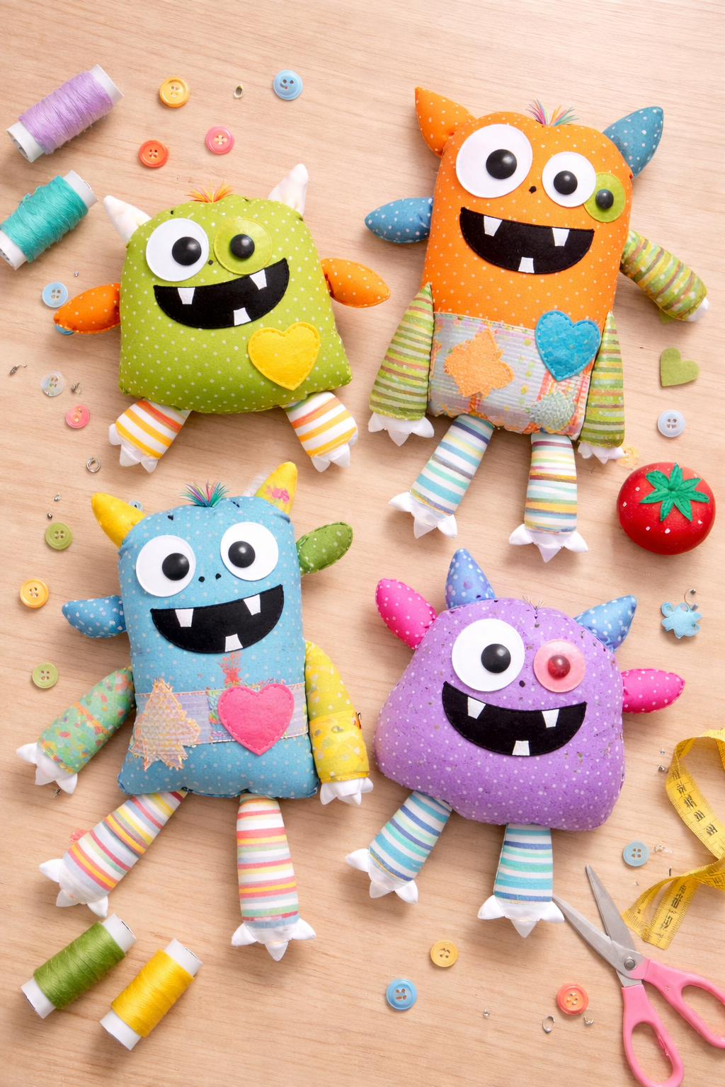 Maker Studio: March Break Scrappy Monster Stuffy Half Day