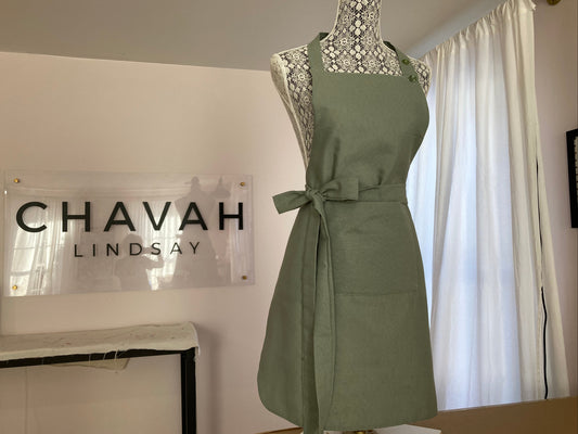 Reversible Apron with Pockets