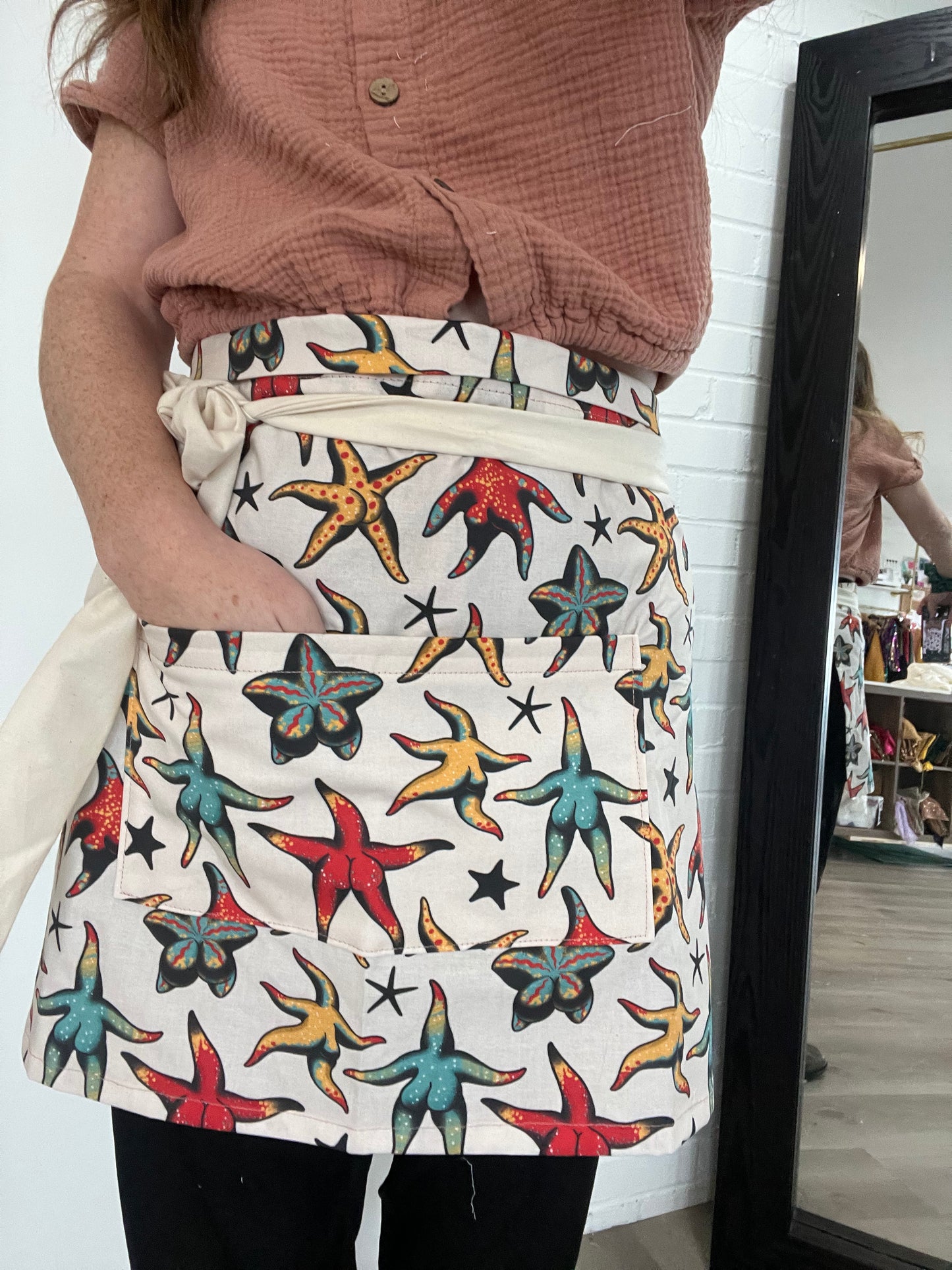 Starfish Booty Cafe Apron