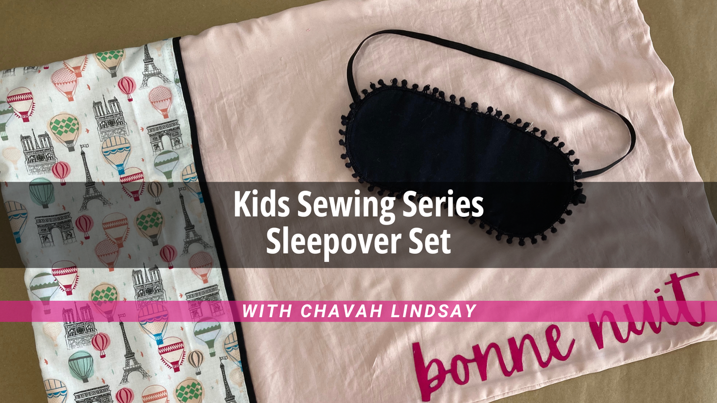 Kids Sewing Series: Pillowcase