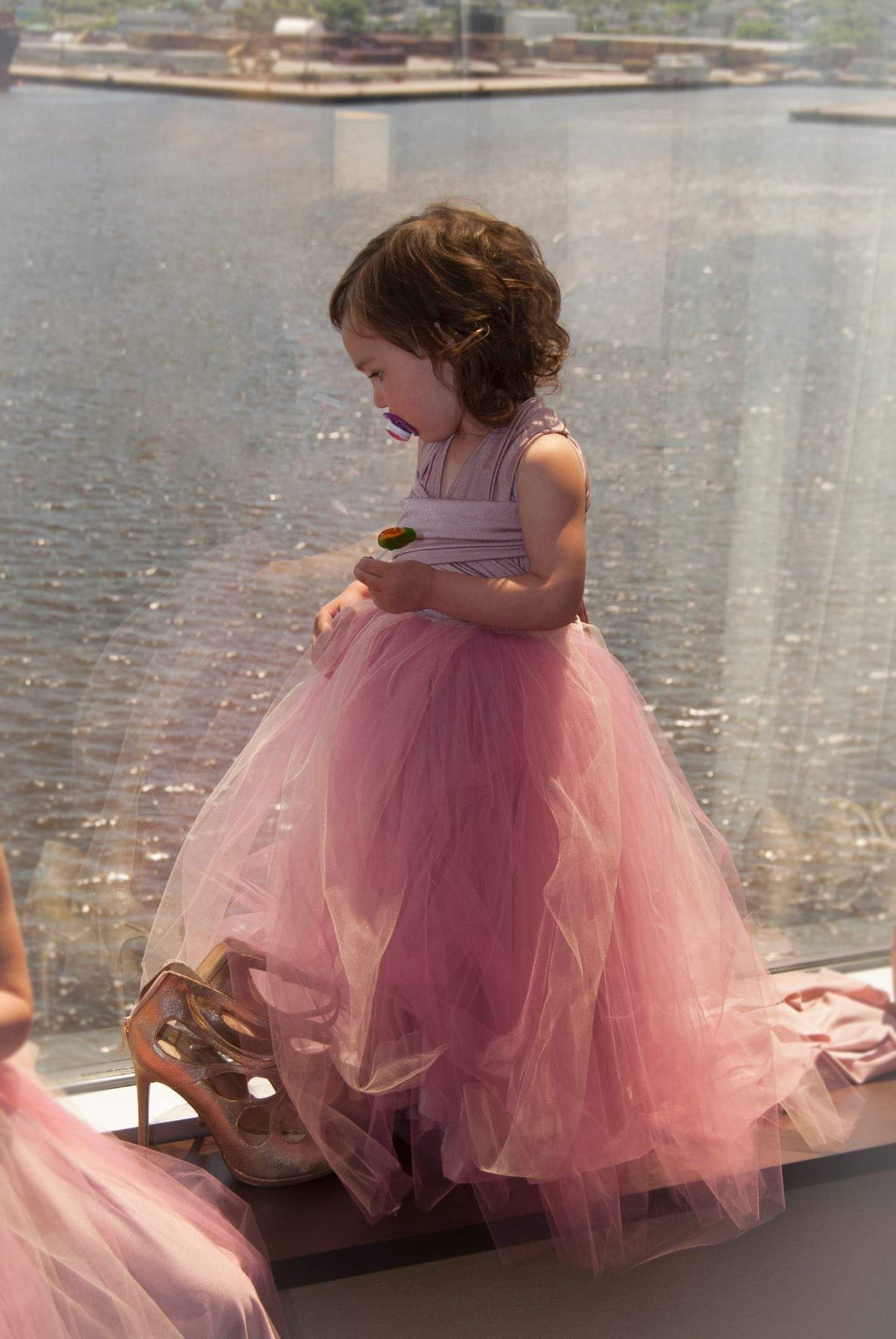 Flower girl : convertible dress + tutu