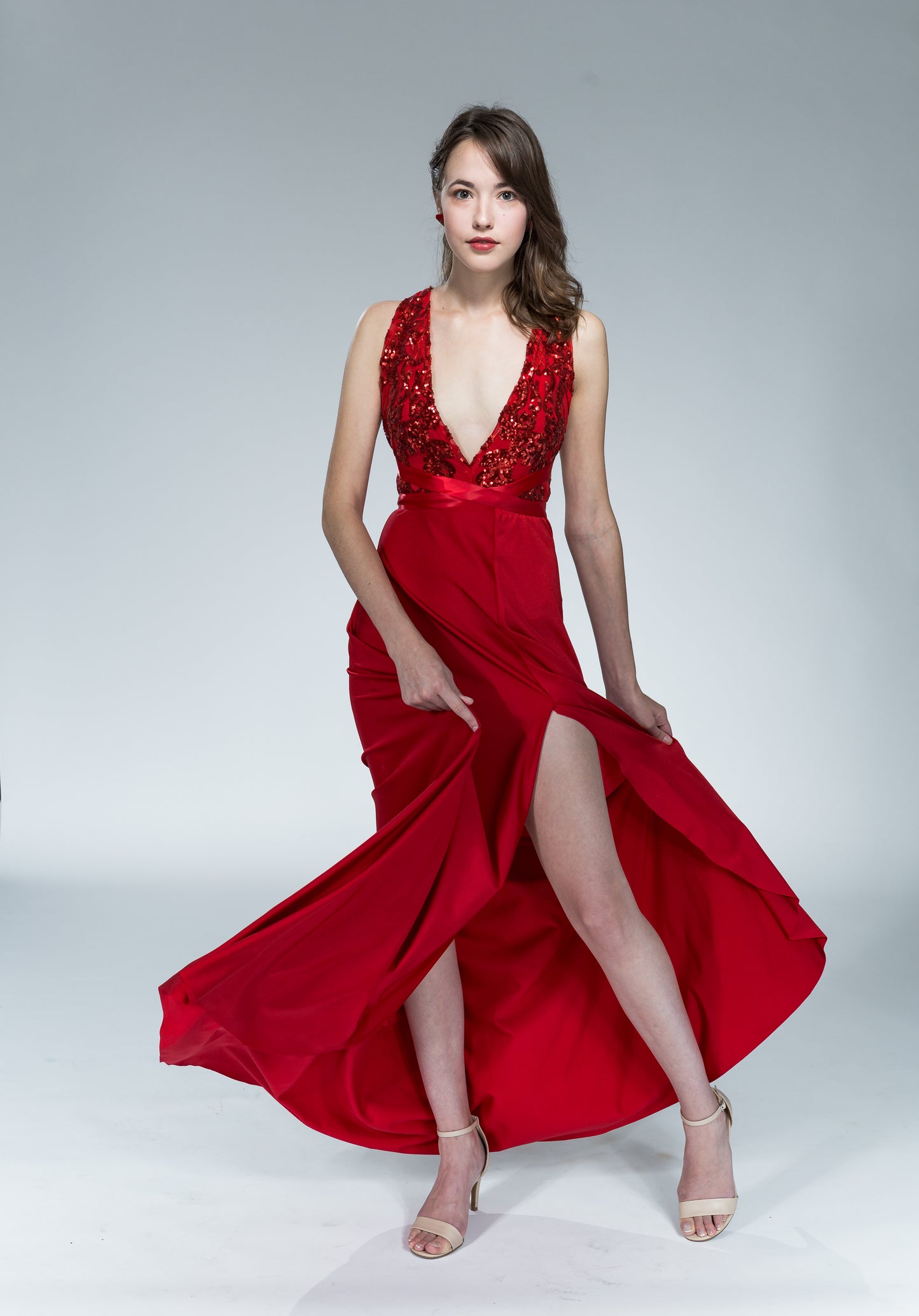 Walk with panache :  Evening Gown