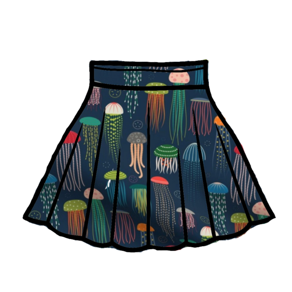 Jellies Pleated Skirt